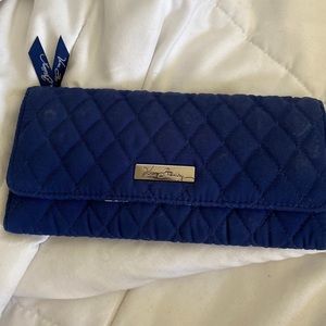Vera Bradley navy wallet